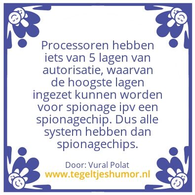 Tegeltje: Chip