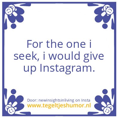 Tegeltje: “Our Path”