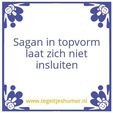 Tegeltje: Sagan
