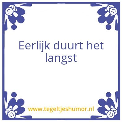 Tegeltje: Barend