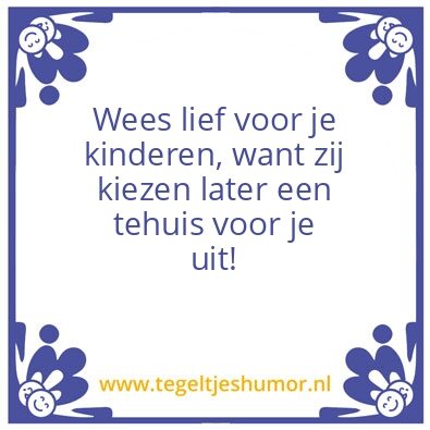 Tegeltje: Ouders
