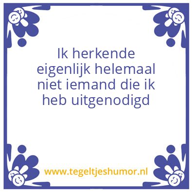 Tegeltje: Fred