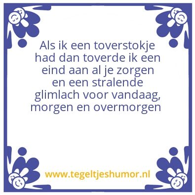 Tegeltje: Schat