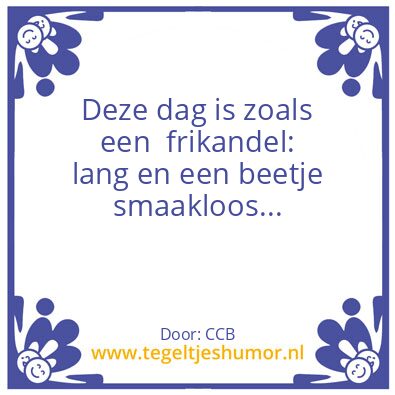 Tegeltje: Frikandel