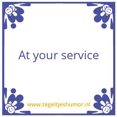 Tegeltje: ATS