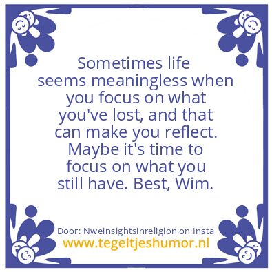 Tegeltje: Sometimes