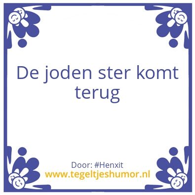 Tegeltje: Vvd
