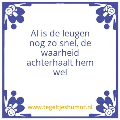 Tegeltje: Ron