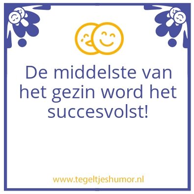 Tegeltje: Dus