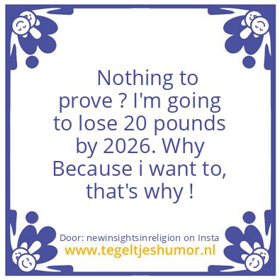 Tegeltje: THE SIMPLE SOLUTION ?