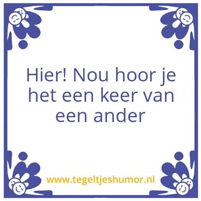 Tegeltje: Ander