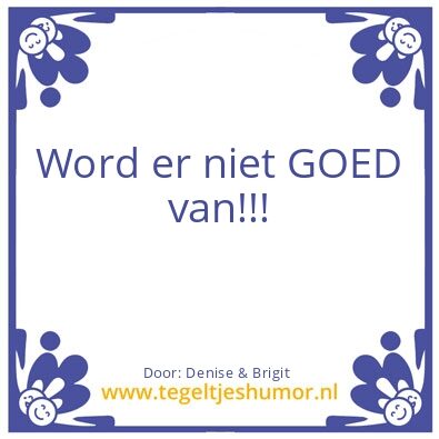 Tegeltje: Bravis