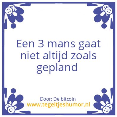 Tegeltje: Ja
