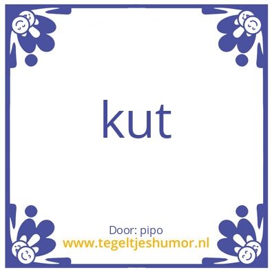 Tegeltje: hoi