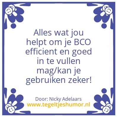 Tegeltje: hulp