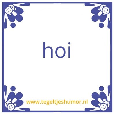 Tegeltje: Chris