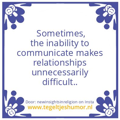 Tegeltje: Sometimes