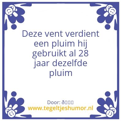 Tegeltje: ðŸ’™