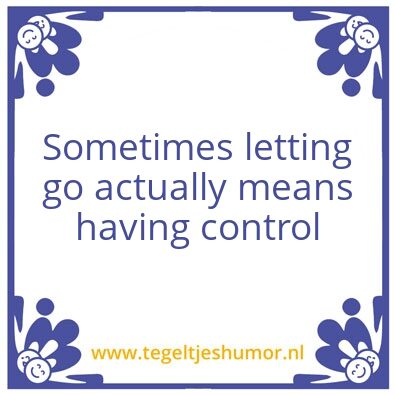 Tegeltje: Controle