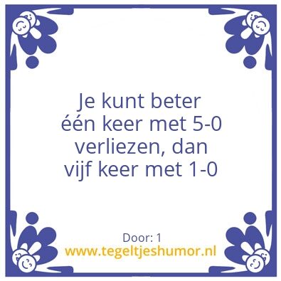 Tegeltje: 1