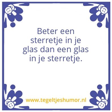 Tegeltje: Ster