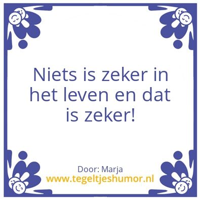 Tegeltje: Hans