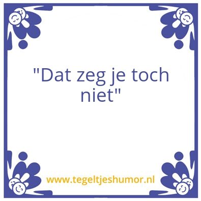 Tegeltje: ll