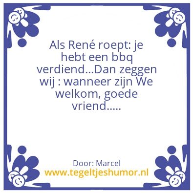 Tegeltje: RenÃ©