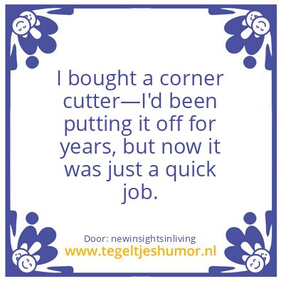 Tegeltje: constantly evolving