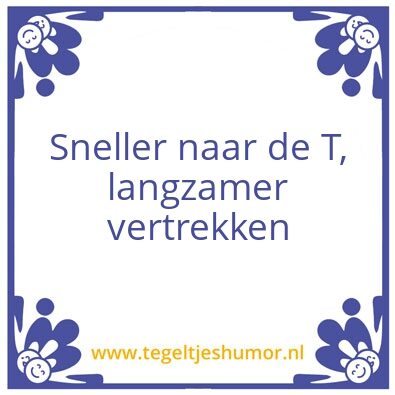 Tegeltje: Squash