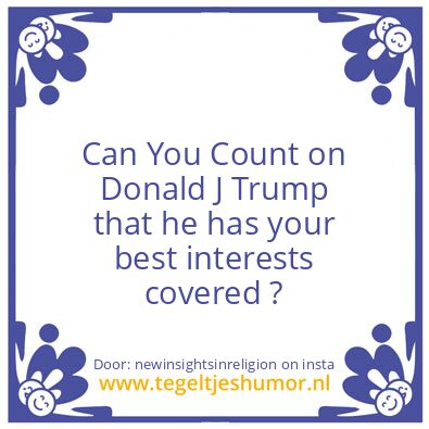 Tegeltje: Trust ?