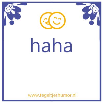 Tegeltje: jan