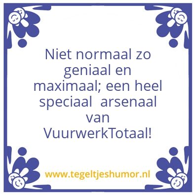 Tegeltje: VWT