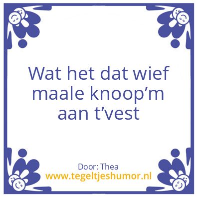 Tegeltje: Sandra
