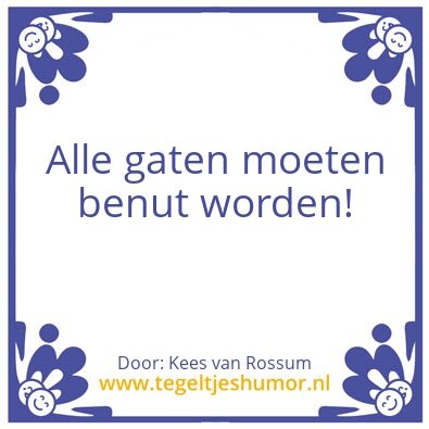Tegeltje: ok