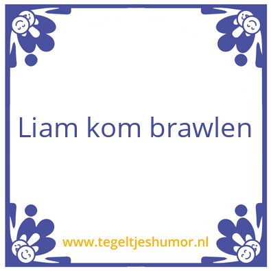 Tegeltje: Door