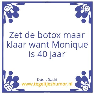 Tegeltje: Mo 40