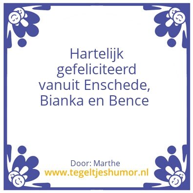 Tegeltje: Feest