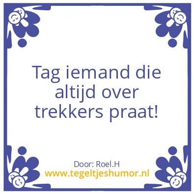 Tegeltje: Tag