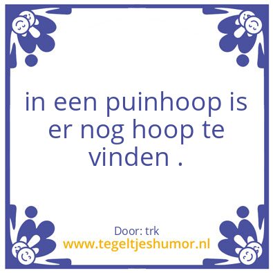 Tegeltje: mo