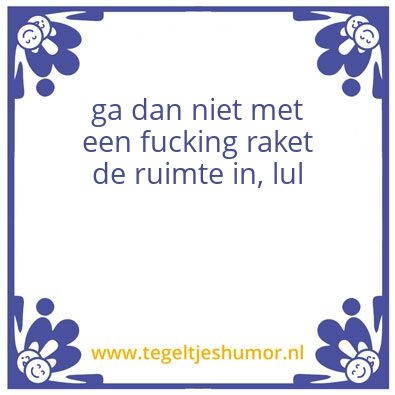 Tegeltje: Bezos