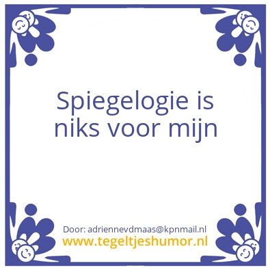 Tegeltje: PS