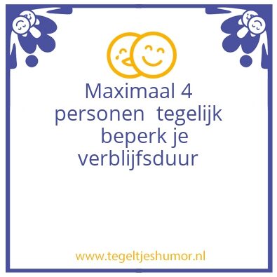 Tegeltje: rookriumte