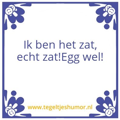 Tegeltje: Kuthobby