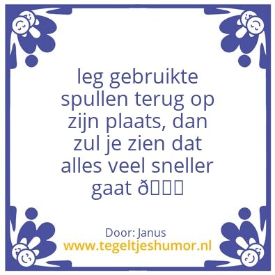 Tegeltje: Janus