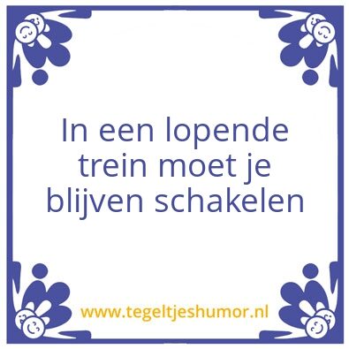 Tegeltje: a