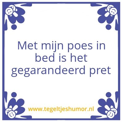 Tegeltje: O nee