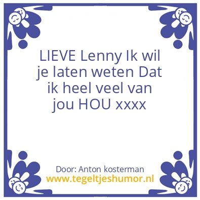 Tegeltje: Anton