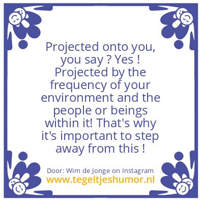 Tegeltje: Projected Frequency.