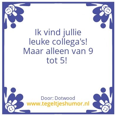 Tegeltje: MAND!